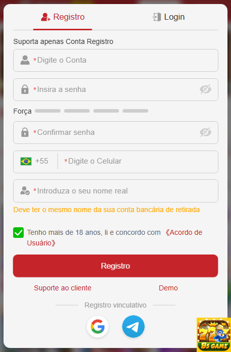 Experiência de Jogos b5game.com
